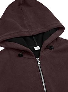 Sudadera con capucha de algodón grueso para hombre con forro polar acogedor, corte holgado y construcción duradera, ideal para clima más frío. - Product Image 5
