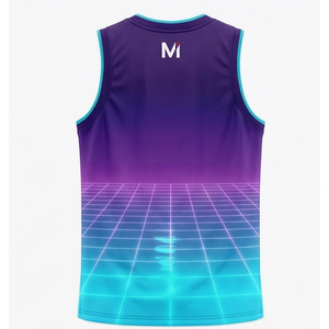 Rugged Sublimated Basketball Uniform Custom Team Gear Jersey Shorts Set Moisture Control <b>Athletics</b> Basketball Wear - Product Image 3