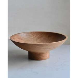 Bol en bois de style nordique, bols décoratifs pour servir les aliments, accessoires de décoration de table, design moderne, bol à fruits, décoration de la maison - Product Image 3