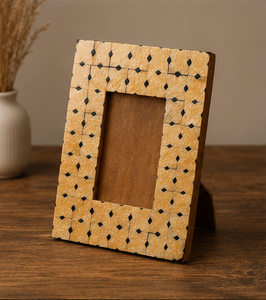 Luxury Handmade Bone Inlay MDF Wood Base Customized Decorative Tabletop Photo <b>Frame</b> for Home Decor - Product Image 6