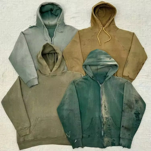 Sudadera con Capucha para Mujer, Color Sólido, Tejido de Algodón, Estilo Casual Otoñal, Transpirable, con Bolsillos - Product Image 1