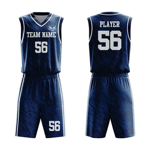 Uniforme de Baloncesto Sublimado Personalizado, Sin Mangas, Cuello en V, Absorbente de Humedad, Conjunto de Jersey Unisex para Adultos, Nombre del Equipo - Product Image 1