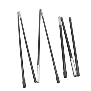 Fiberglass <b>Pole</b> FRP Flexible Tent <b>Pole</b> with Metal Joints - Product Image 1