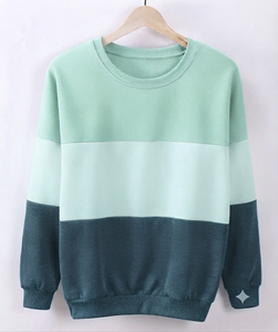 Sudadera Oversize de Estilo Urbano para Mujer, de Poliéster/Algodón, Corte Holgado, Cuello Redondo, para Invierno - Product Image 6