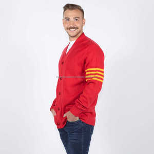 เสื้อสเวตเตอร์ถักแนบเนื้อสำหรับผู้ชายทรงสลิมฟิตทันสมัยเนื้อบางเบาเหมาะสำหรับฤดูใบไม้ร่วงและสภาพอากาศในช่วงเปลี่ยนผ่าน - Product Image 3