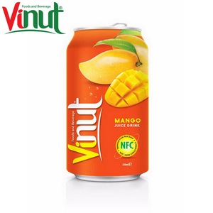 Canette de 330ml (en conserve) Goût original Fabricants de boissons à la mangue OEM Bonne qualité Certifié HACCP et ISO de qualité supérieure - Product Image 4