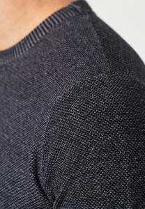 Sudadera de invierno de algodón y forro polar con cremallera de un cuarto, cuello redondo oversize, bordada para hombre, de felpa francesa, de alto gramaje, estilo streetwear - Product Image 6
