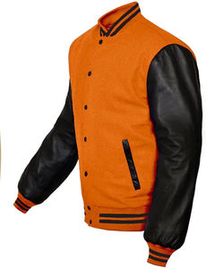 Veste universitaire anti-rétrécissement, veste d'hiver, impression de logo personnalisée, meilleure vente, nouvelle arrivée, service OEM, veste universitaire écologique pour hommes - Product Image 6