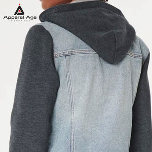 Ropa de moda para uso en exteriores, sudaderas con capucha de mezclilla para hombre, ropa informal, sudaderas con capucha de mezclilla para hombre para uso en invierno en diferentes diseños. - Product Image 4