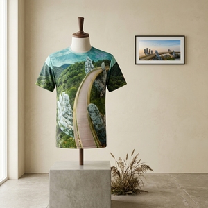 Camiseta de Running Personalizada para Eventos de Maratón, Impresión por Sublimación, Fabricante OEM ODM, Ropa Deportiva al por Mayor - Product Image 1