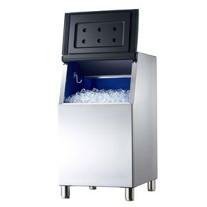 Contenitore per Ghiaccio in Acciaio Inox Commerciale, Capacità 250 LBS, con Filtro Antiscivolo Regolabile, Vasche per Bevande/Secchielli per Ghiaccio - Product Image 5
