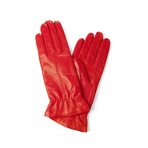 Gants de conduite vintage en cuir souple, gants de course sans doigts en cuir de vachette, logo personnalisé au prix d'usine - Product Image 3