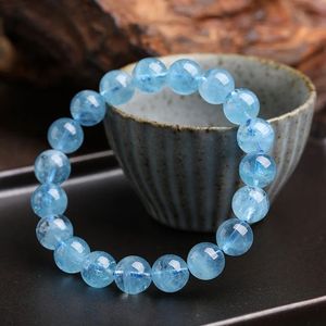 Conjunto de Pulseras de Cuentas de Rutilado Dorado Natural, Brazalete Apilable de Bolas Redondas para Mujer, Joyería de Fiesta Geométrica de Aleación y Resina de Moda - Product Image 2