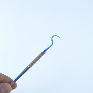 multi color dental scaler stainless steel dental scaler and pusher dental scaler 5 to 18 cm (6-7 Inches) in total length 6.5 to - Product Image 3