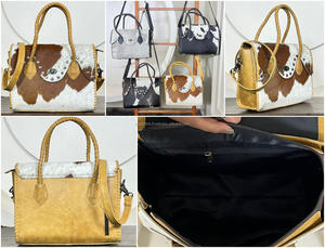Sac fourre-tout vintage 2026 en cuir de vachette fait main pour femmes, avec bandoulière détachable et fermoir torsadé, sacs à bandoulière tendance pour femmes - Product Image 3