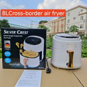 Freidora de Aire Inteligente Silver Crest 8L 2400W con Cesta Única, Freidora Eléctrica de Sobremesa JD689B - Product Image 2