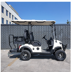 Voitures de golf électriques 60 V authentiques 4 places avec sièges pliables pour parcours de golf – Nouveauté 2025 – Offre Spéciale - Product Image 2