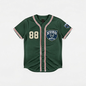 Custom Printed Lightweight Breathable Mesh Youth Softball Practice Team Apparel Baseball <b>Jersey</b> <b>Short</b> Sleeve Baseball <b>Jersey</b> - Product Image 5