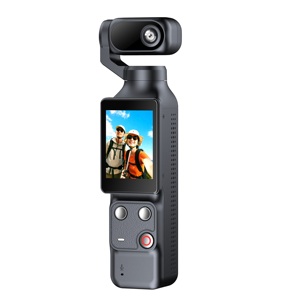 กล้องกีฬาพกพา IFA03 Q12 ความละเอียด 1080P พร้อม WiFi Gimbal สำหรับ Vlog  หน้าจอสัมผัส IPS ขนาด 2.0 นิ้ว กล้องแอคชั่นแบบมือถือ - Product Image 1