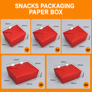 Caja de Almuerzo Desechable de Papel Kraft Biodegradable para Niños, Caja Bento para Llevar, Caja para Empacar Ensaladas, Venta al Por Mayor de Fábrica - Product Image 6