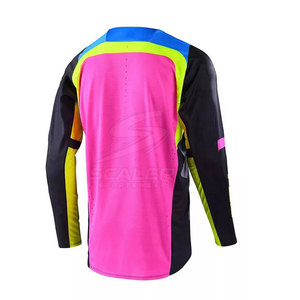 Customize Motocross Jersey <b>Pant</b> Combo Mens MX Gear Set Riding Ride <b>Black</b> Blue Dirt Bike Offroad Racing Adult - Product Image 4