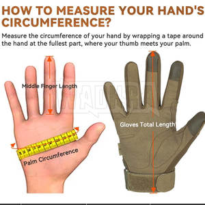 Guantes de Paintball de Cuero Hechos a Medida por el Fabricante, Protección Contra el Calor para Trabajo - Product Image 6