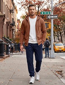 Customize Hoodie Hot Selling Winter Blank Hoodies Customize Hoodies Tan Colour 100% Cotton <b>Fleece</b> Ykk Zipper Zipup Hoodies - Product Image 6
