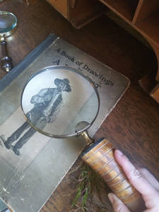 Fait à la main Inde écologique Buffalo Ram Goad Corne Poignée Loupe Élégant Haute Animal FWE Nautique Conception Artisanat Naturel - Product Image 3