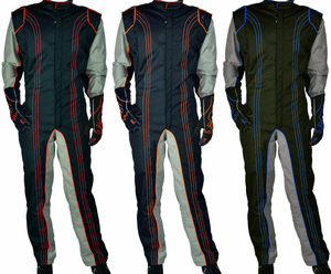 Premium Go Kart Racing Suit % Polyester Double Layer Fabric Windproof Plus Size Waterproof Breathable Flame-Retardant Quick - Product Image 1
