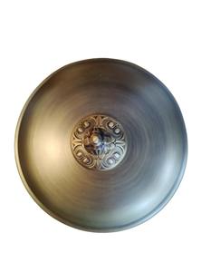 Cubo de basura decorativo de acero con acabado plateado antiguo y inserto extraíble, perfecto para sala de estar y hoteles, procedente de la India. - Product Image 5