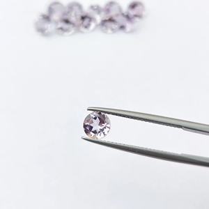 Venta al por Mayor de Piedras Preciosas Calibradas Sueltas de Amatista Rosa Natural de 9 mm, Corte Checker Redondo, Tendencia en Joyería al por Mayor del Fabricante - Product Image 4