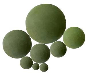Nouveauté Ventes Flash Mousse florale 16cm de diamètre Forme de sphère Mousse humide Fleuriste Produits essentiels Stock prêt à exporter - Product Image 1