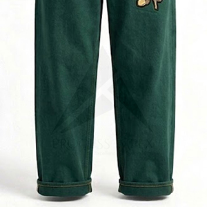 Acid Wash Baggy Jeans Mens Denim Loose Fit Oversized Vintage Style Streetwear Casual Wear Urban Fashion Clothing - Product Image 5