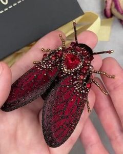 MD HANDICRAFTS Artistic Floral Embroidery Beaded Brooch Pin Handmade Designer Jewelry for Children & Women Wedding Occasion - Product Image 6