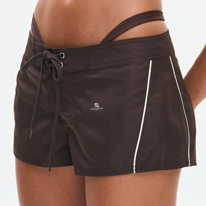 Shorts pour femmes en coton respirant, taille haute, pour le sport et le quotidien, avec ceinture élastique ajustable, style streetwear, vente en ligne 2026 - Product Image 5
