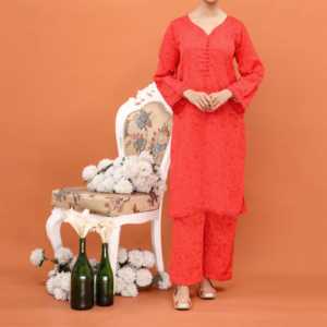 2PC Imprimé Grip Slik Suit PS5027 Robes de Cocktail Élégantes - Product Image 3