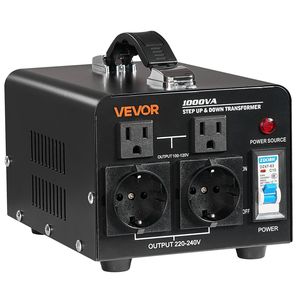 Trasformatore di Potenza Robusto 1000VA Step Up/Down per Convertire 110V 220V 220V 110V per Adattatori da Viaggio - Product Image 1