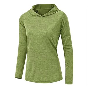 Women's Lightweight Anti-UV Anti-Bacterial Fishing Long Sleeves Quick Dry Breathable Hoodie <b>Waterproof</b> Windproof Sun OEM Service - Product Image 1