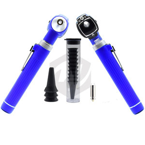 ชุดอุปกรณ์ตรวจหูแบบพกพาไฟเบอร์ออปติกขนาดเล็ก พร้อมไฟ LED สว่าง สำหรับการตรวจหู คอ จมูก ใช้ซ้ำได้ - Product Image 2