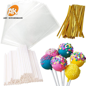 AK DIY круглые инструменты для изготовления свадебных тортов прозрачные эпоксидные палочки и сумки для свадебных тортов - Product Image 2