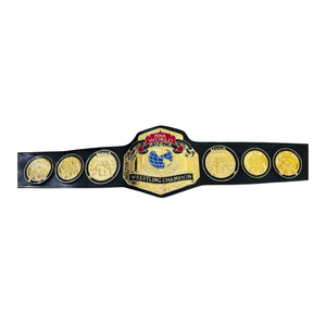 เข็มขัดแชมป์โลกมวยปล้ำเยาวชน NWA - เข็มขัดกีฬาแบบปรับแต่งได้พร้อมรายละเอียดสีทอง - ของสะสมระดับพรีเมียมสำหรับมวยปล้ำ - Product Image 1