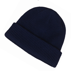 Casquette en tricot personnalisée avec logo brodé OEM, chaude pour l'hiver, de haute qualité, 2025 - Product Image 2