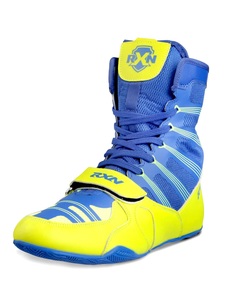 Calzado de Boxeo RXN Knockout con Cordones, Exterior de Malla y Característica Antideslizante, Modelo BX-16 para Hombre y Mujer - Product Image 3