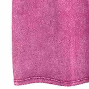 T-shirts décontractés à manches courtes au design unique, avec logo personnalisé, effet délavé à l'acide, de haute qualité, couleur unie et faible MOQ. - Product Image 5