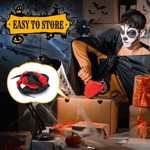 Ragno Gonfiabile di Halloween da 3,6 m con Luci LED Rotanti, Decorazione Gigante Spaventosa per Esterni e Giardino - Product Image 6