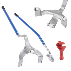 Outil de montage et de démontage pour pneus de camion de 22,5 et 24,5 pouces, pour pneus radiaux, diagonaux et tubeless, et outil de réparation - Product Image 5
