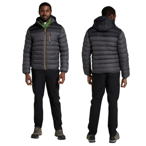 เสื้อแจ็คเก็ตพัฟเฟอร์ทรงโอเวอร์ไซส์สำหรับผู้ชาย สไตล์สตรีทแวร์ ปักลายได้ตามสั่ง ผ้าไนลอนเคลือบเงา แบบควิลท์ ทรงบับเบิ้ลโค้ท ผลิตจากโรงงานโดยตรง ขนาดมาตรฐานอเมริกา - Product Image 4