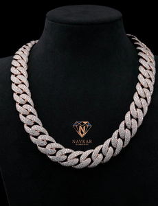 Best Selling Moissanite Diamond Cuban Chain 925 Sterling <b>Silver</b> <b>Necklace</b> <b>for</b> <b>Men</b> Women Gift Available At Reasonable Price - Product Image 1