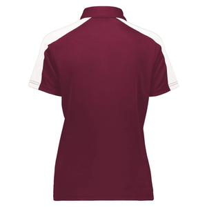 Polos Personalizados para Mujer, Camiseta de Golf Transpirable de Punto para Adultos y Niñas, Color Liso, Disponible en Blanco para Personalizar al por Mayor - Product Image 4