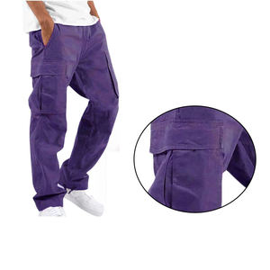 Customized Men's High Quality Sports Long <b>Cargo</b> Pants with Water-Proof Feature Safety Wear with Premium Pocket Style - Product Image 2